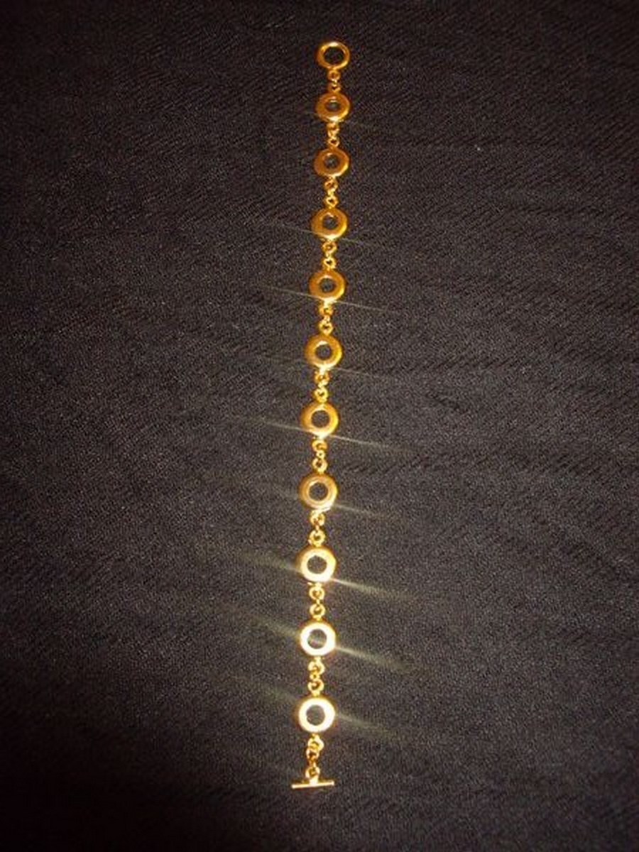 bracelet dor&eacute;