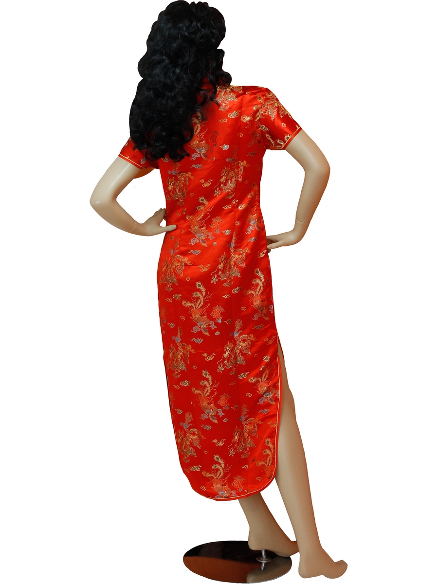 robe chinoise rouge