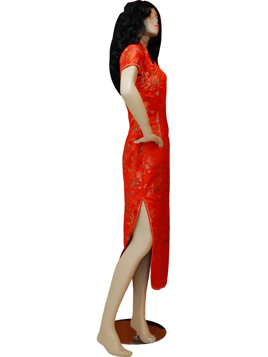 robe chinoise rouge