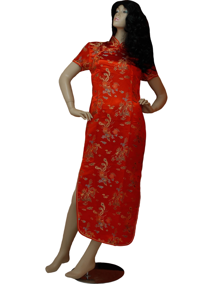 Robe chinoise rouge